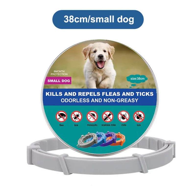 PetSafe Retractable Deworming Collar: Ultimate Flea & Tick Protection for Cats and Dogs