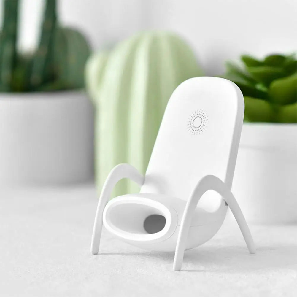 Mini Chair Wireless Charger Stand 15W Universal Mobile Phone Holder