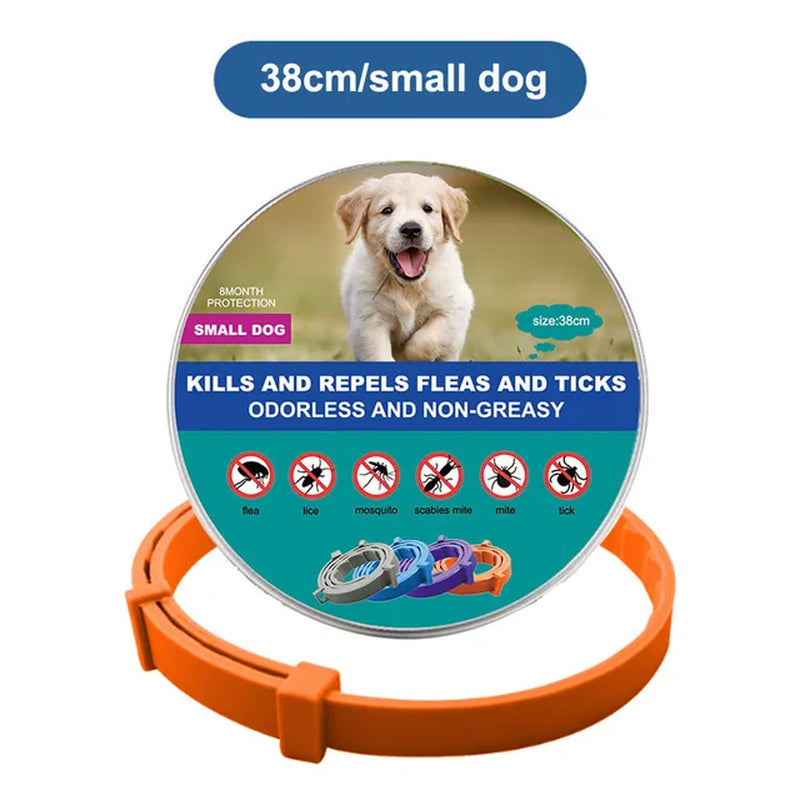 PetSafe Retractable Deworming Collar: Ultimate Flea & Tick Protection for Cats and Dogs