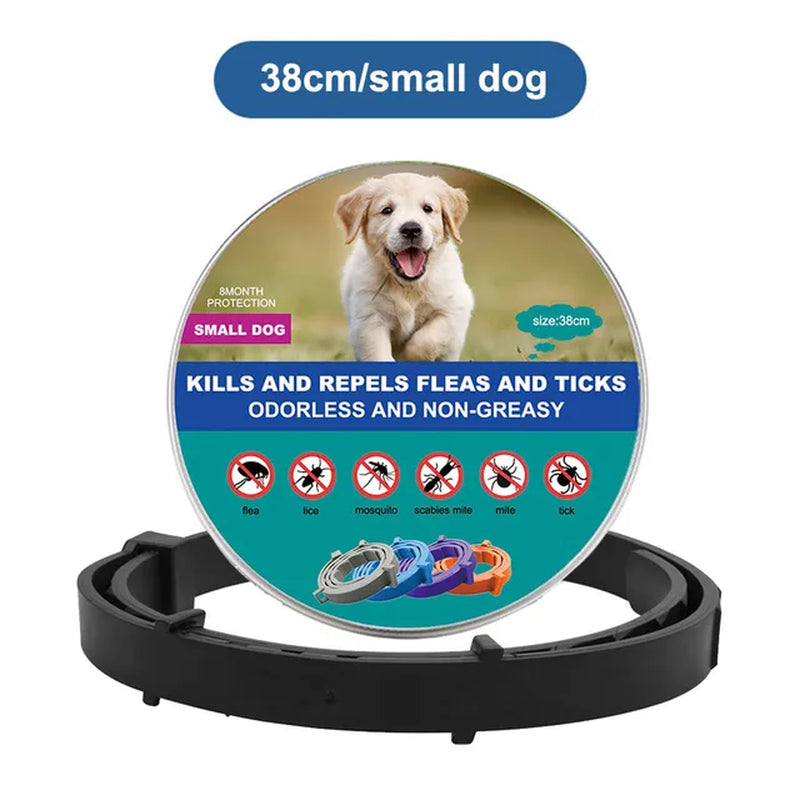 PetSafe Retractable Deworming Collar: Ultimate Flea & Tick Protection for Cats and Dogs