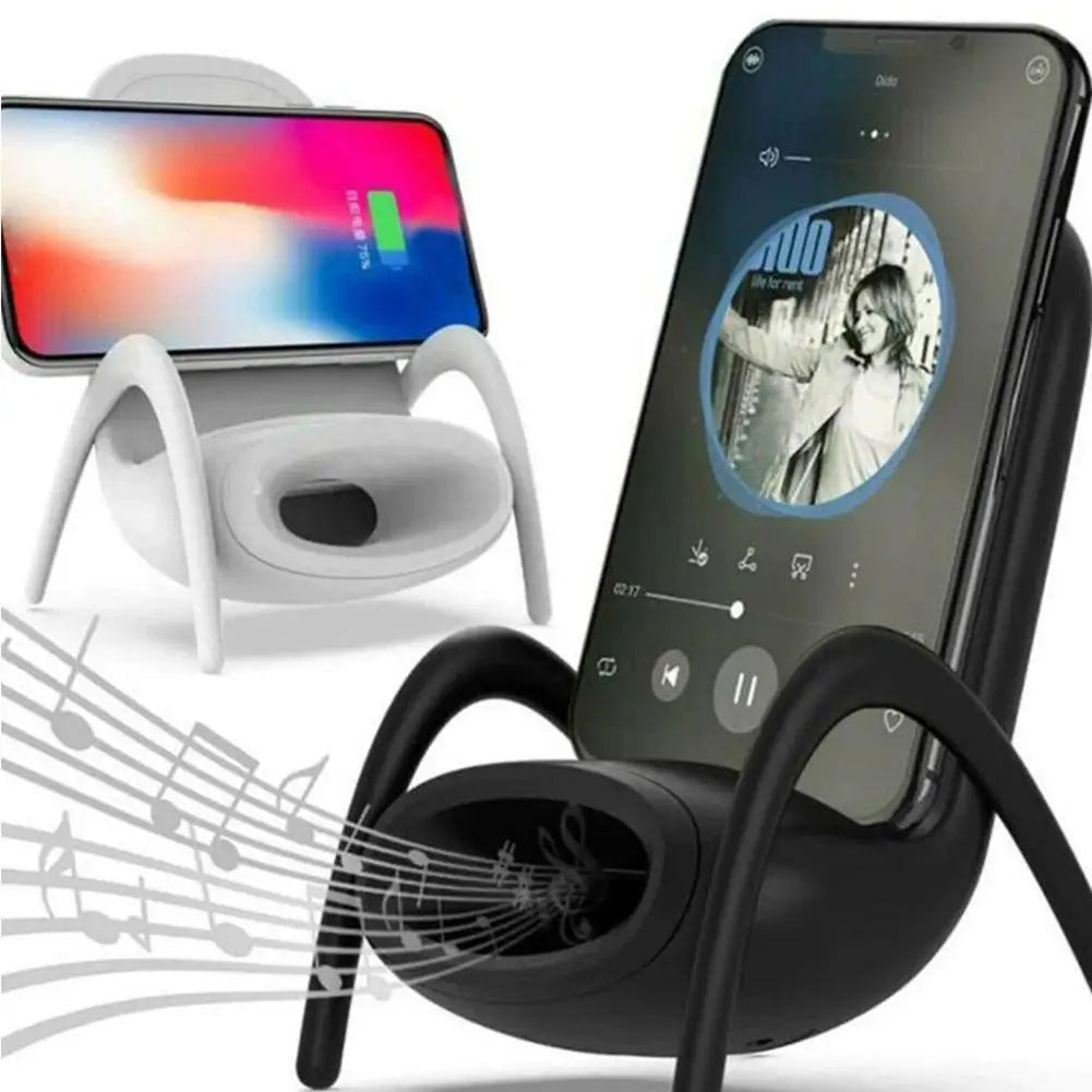 Mini Chair Wireless Charger Stand 15W Universal Mobile Phone Holder