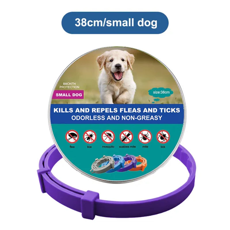 PetSafe Retractable Deworming Collar: Ultimate Flea & Tick Protection for Cats and Dogs