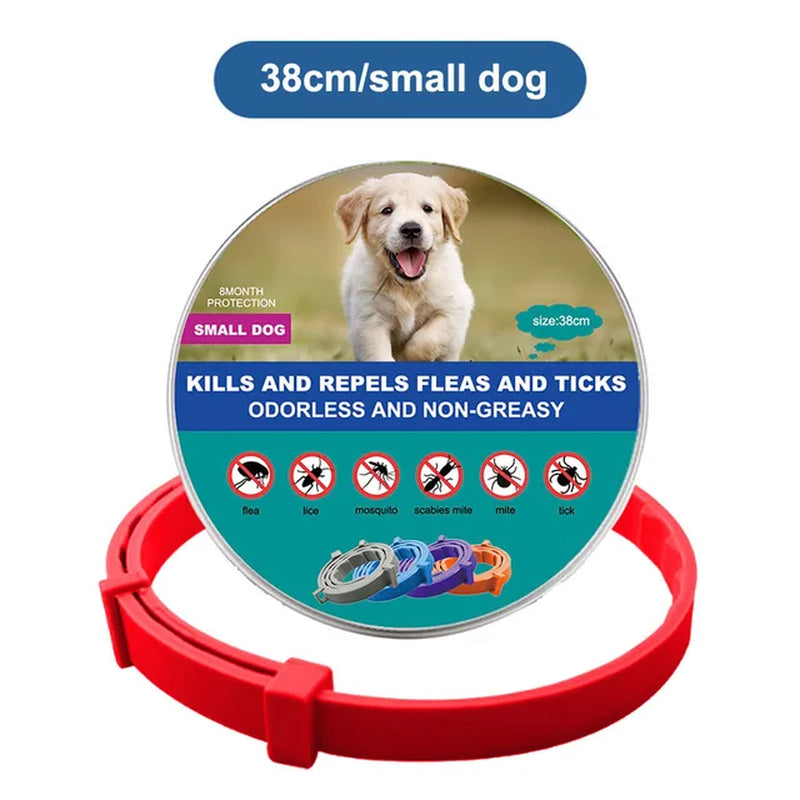 PetSafe Retractable Deworming Collar: Ultimate Flea & Tick Protection for Cats and Dogs